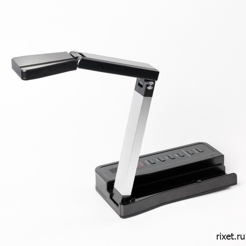 Документ-камера RIXET DK-007 с рабочей областью до А4,  разрешением 5 Мп, цифровым увеличением х8 Документ-камера RIXET DK-007 с рабочей областью до А4,  разрешением 5 Мп, цифровым увеличением х8