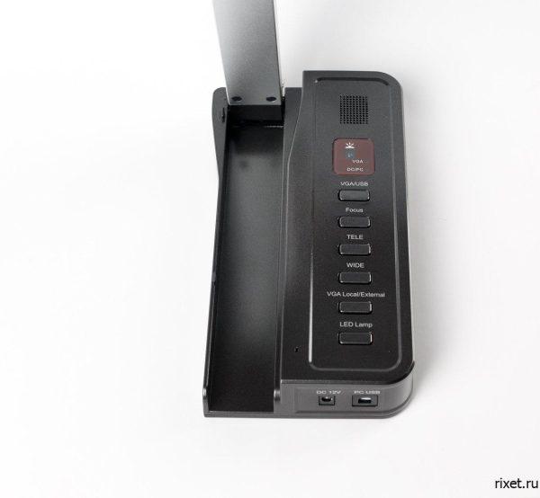 Документ-камера RIXET DK-007 с рабочей областью до А4,  разрешением 5 Мп, цифровым увеличением х8 Документ-камера RIXET DK-007 с рабочей областью до А4,  разрешением 5 Мп, цифровым увеличением х8