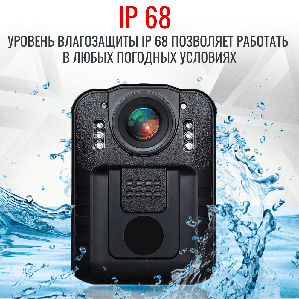 Персональный носимый видеорегистратор RIXET RX-11, встроенная АКБ Персональный носимый видеорегистратор RIXET RX-11, встроенная АКБ