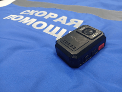 нагрудный видеорегистратор для бригады скорой помощи