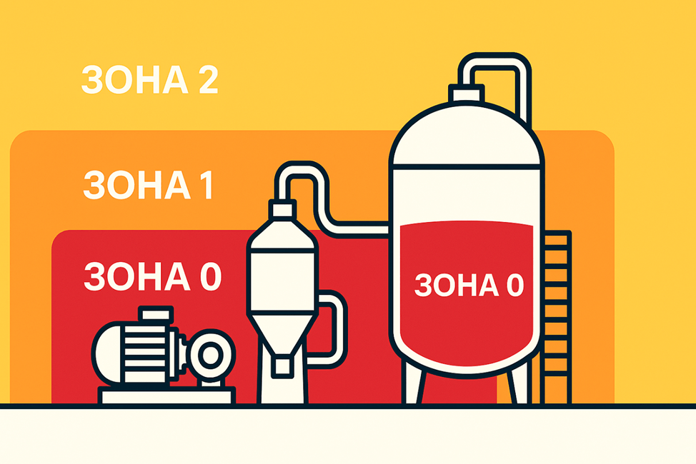 классификация взрывоопасных зон