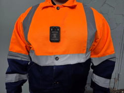 взрывозащищенный видеорегистратор на спецодежде