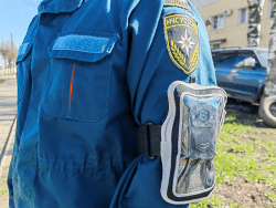 крепление персонального регистратора на руку