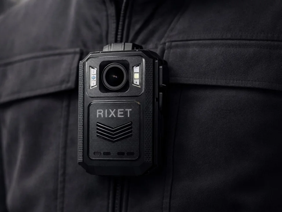 Персональный (нагрудный) видеорегистратор на сотруднике