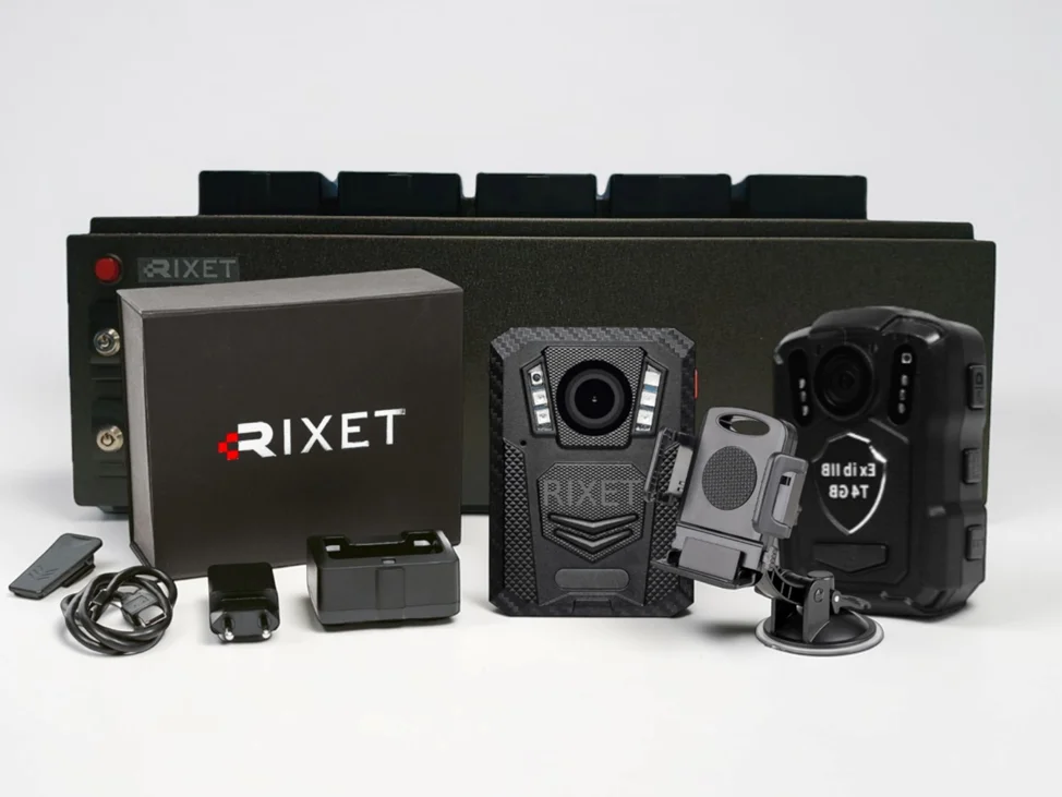 Полный комплект носимой видеофиксации RIXET