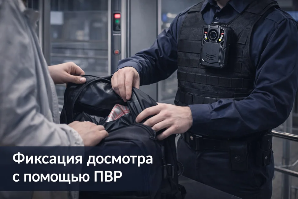 Фиксация досмотра